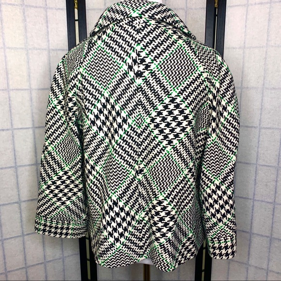 Sunny Leigh Retro houndstooth cropped jacket - Picture 2 of 6